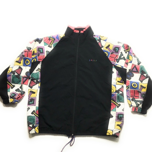 Bally Other - Rare Vintage Bally Designer Spellout Windbreaker